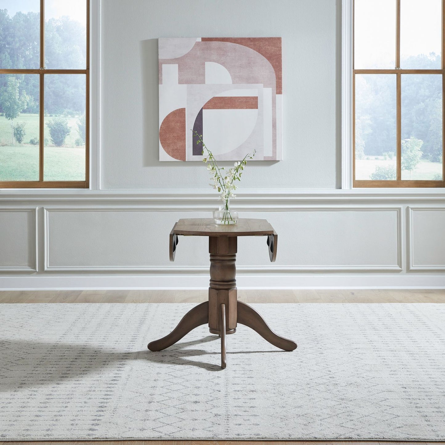 Brook Bay - Drop Leaf Table Base - Sandstone