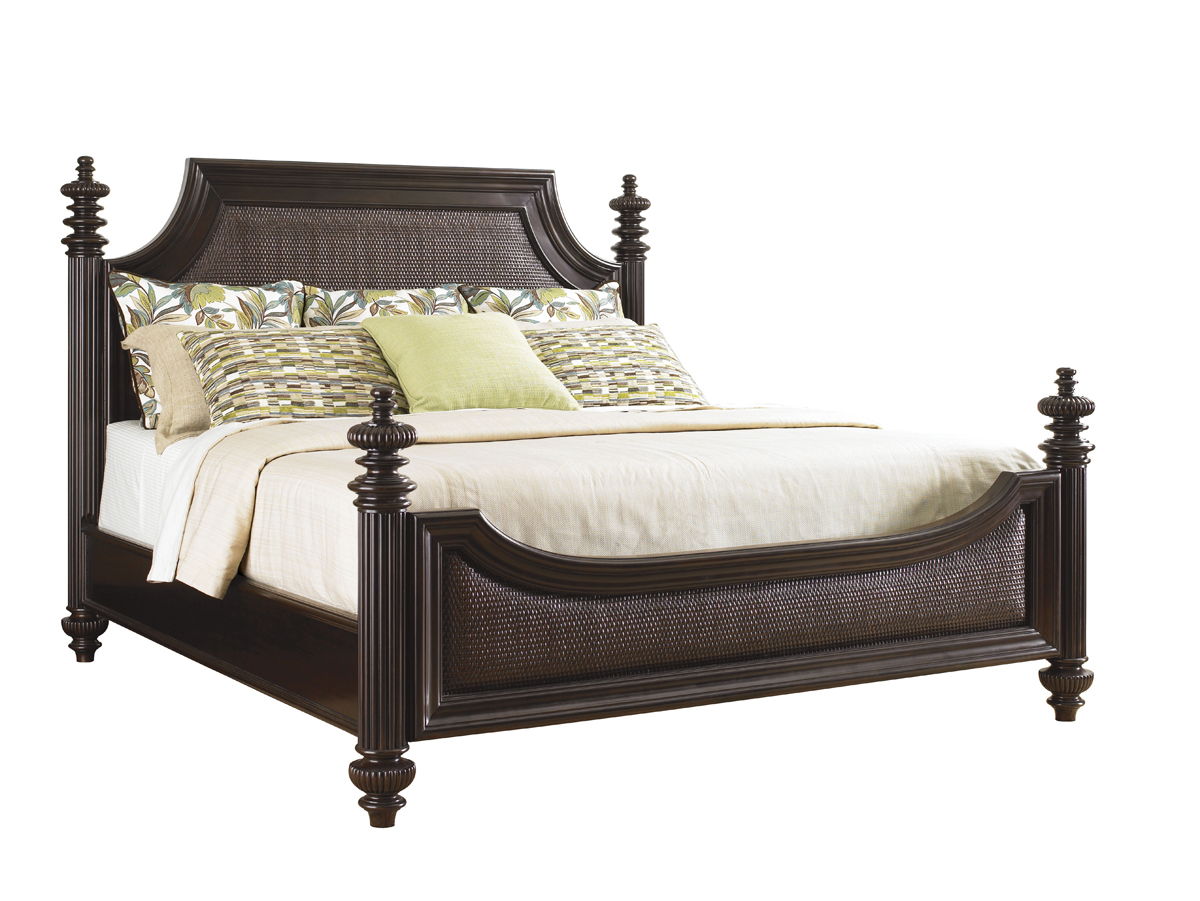 Royal Kahala - Harbour Point Headboard 5/0 Queen - Dark Brown