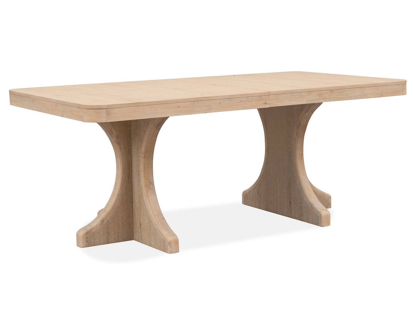 Somerset - Trestle Dining Table Top - Butternut and Omari Natural