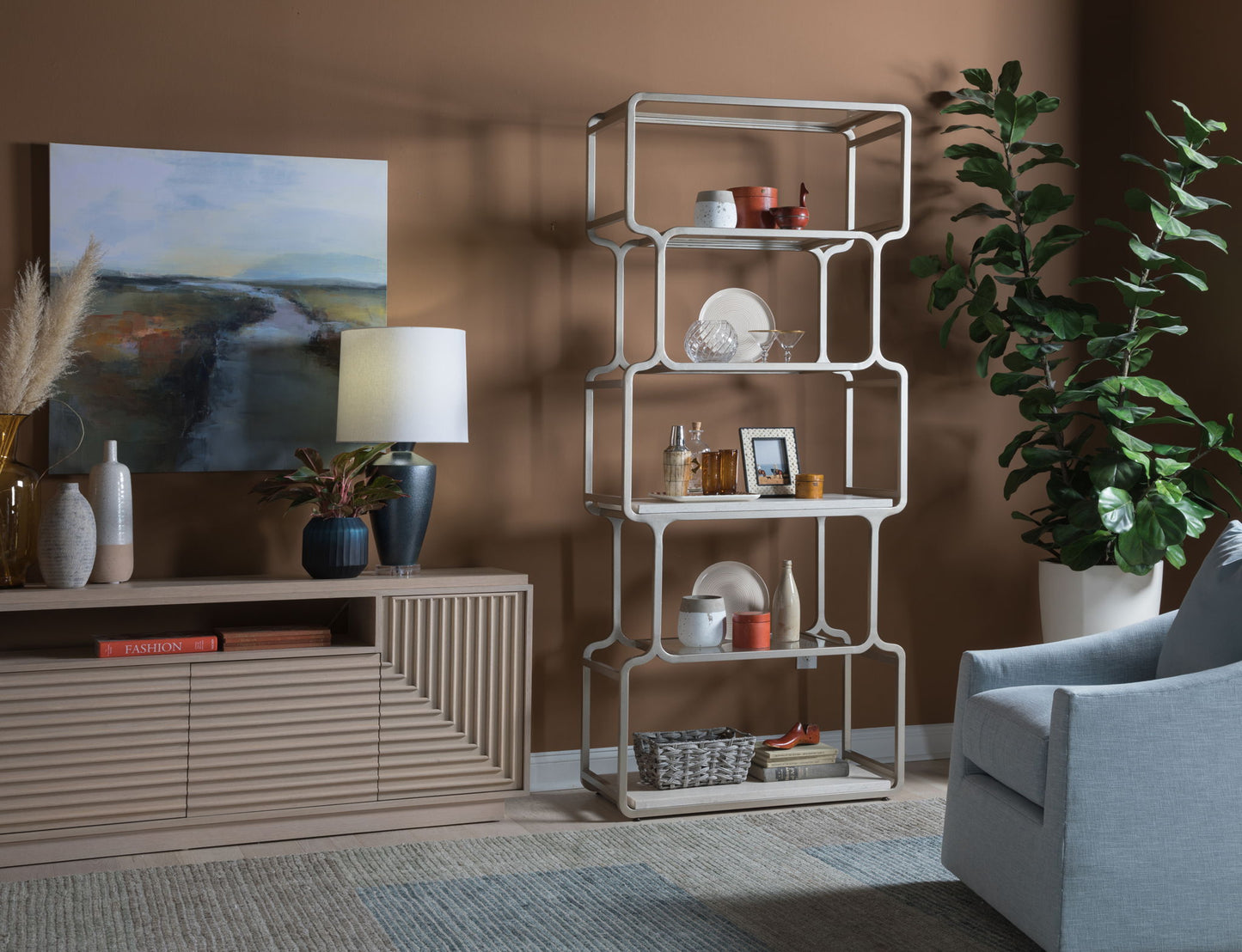 Signature Designs - St Ives Media Console - Beige