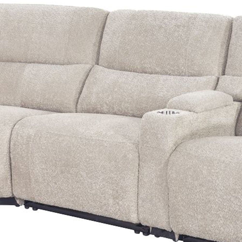 Modesto - Manual Armless Recliner - Buttercream