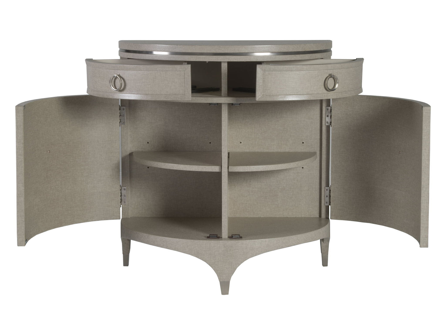 Signature Designs - Zeitgeist Demilune Chest - Linen