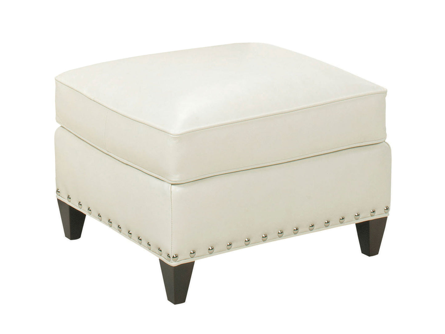 Lexington Upholstery - Chase Ottoman - White