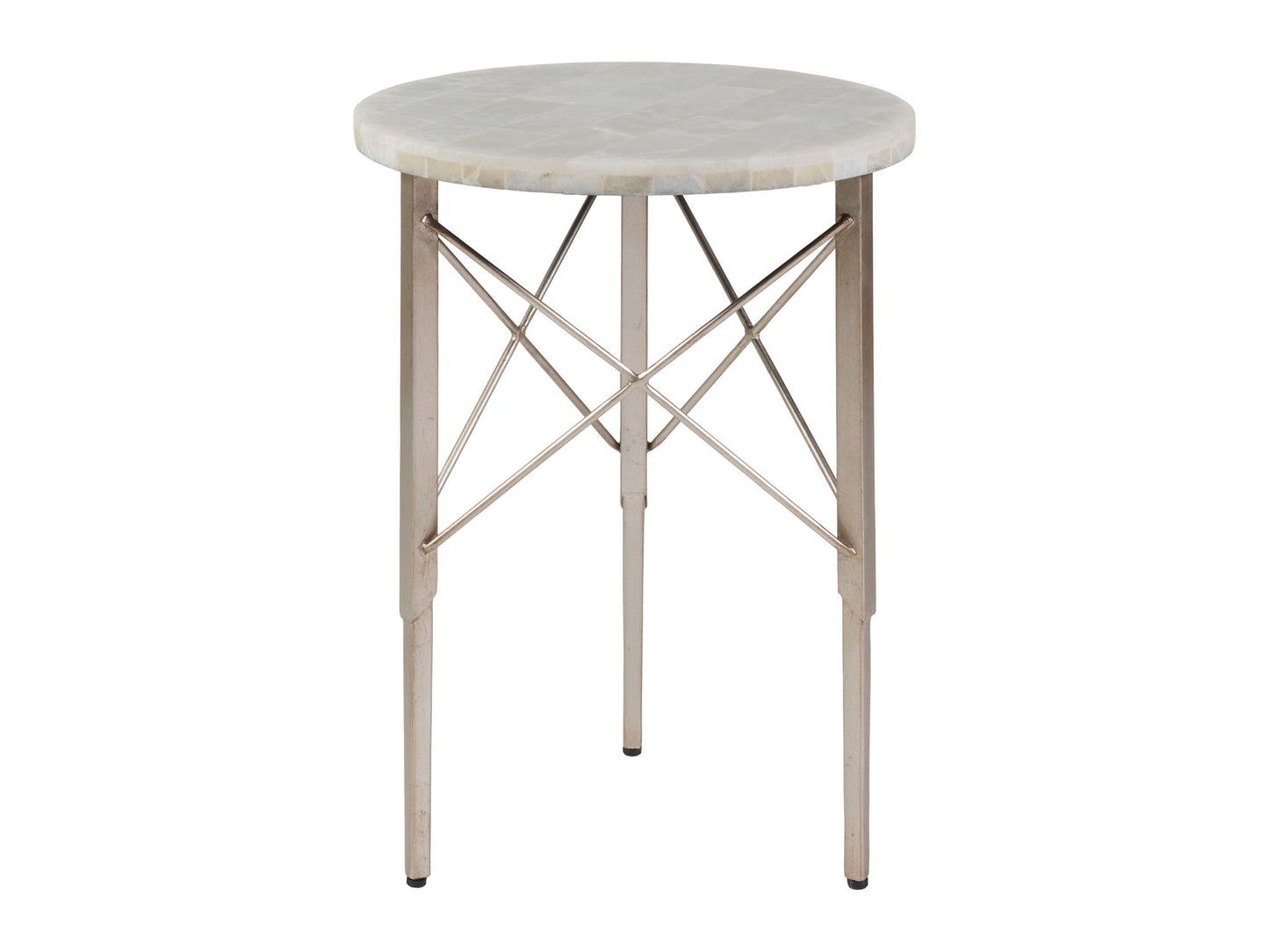Signature Designs - Bernard Round Spot Table - Beige