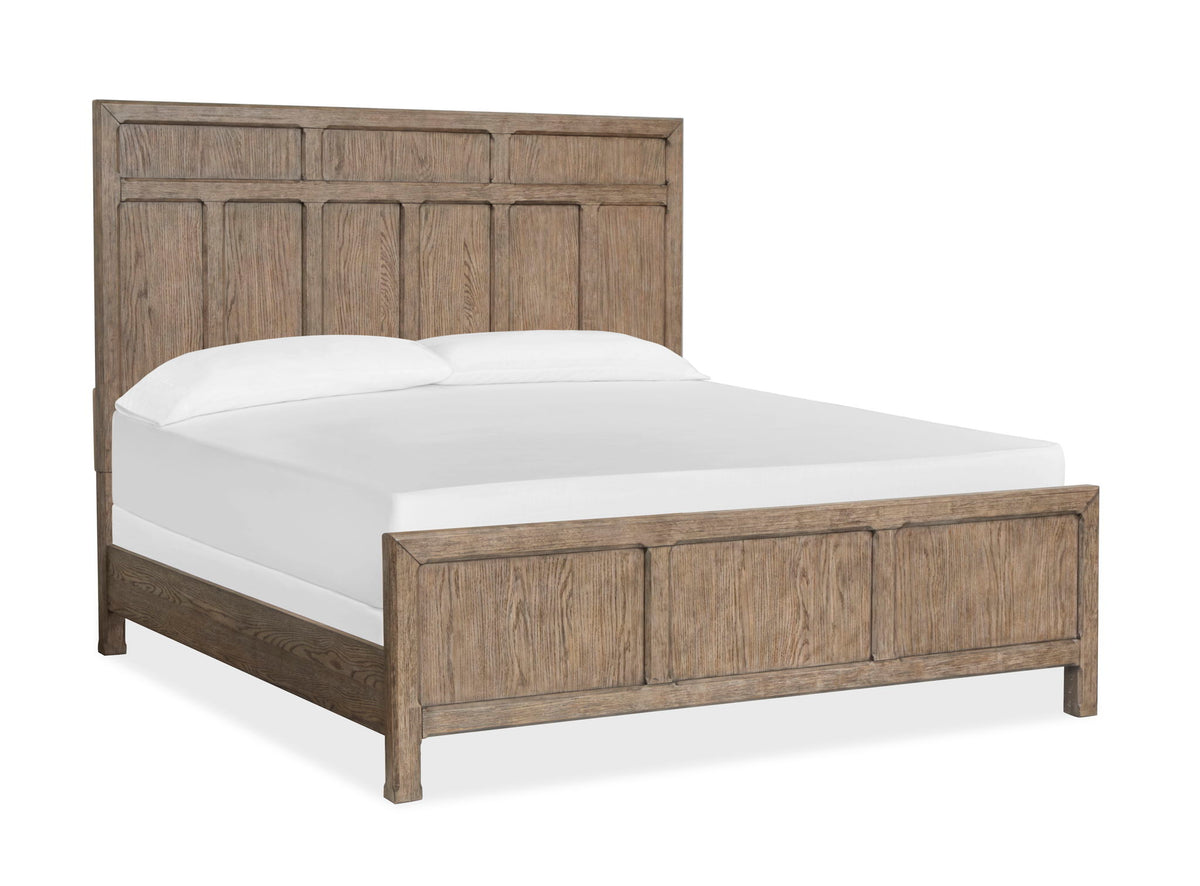 Claremont - Queen Panel Footboard - Smokey Taupe