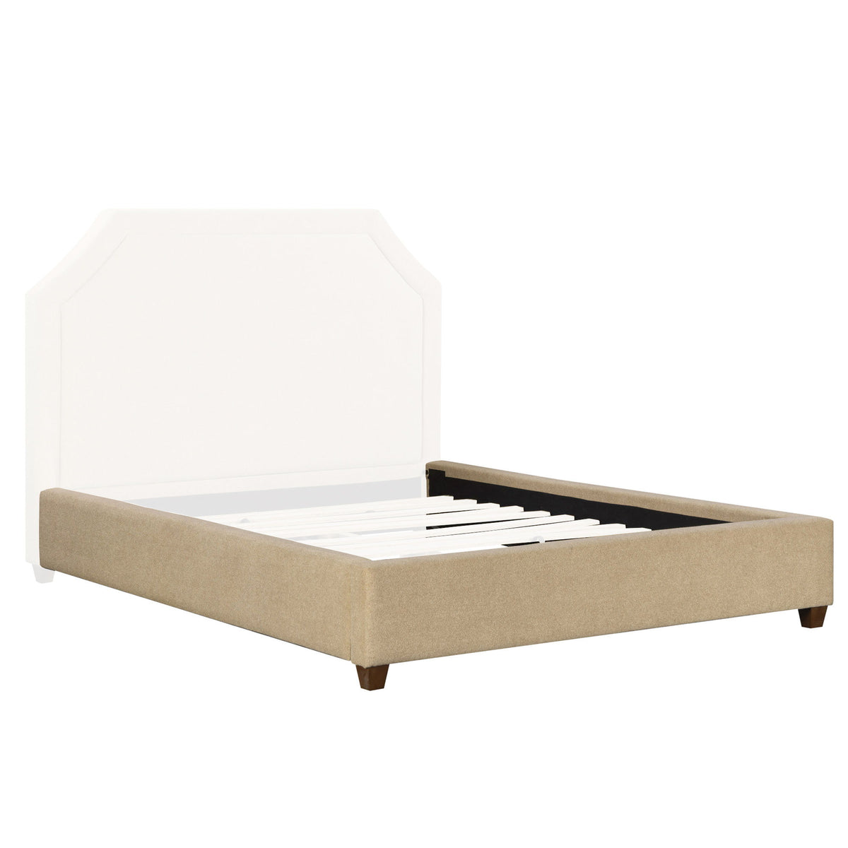 Gwen - King Footboard And Rails - Mellow Teak