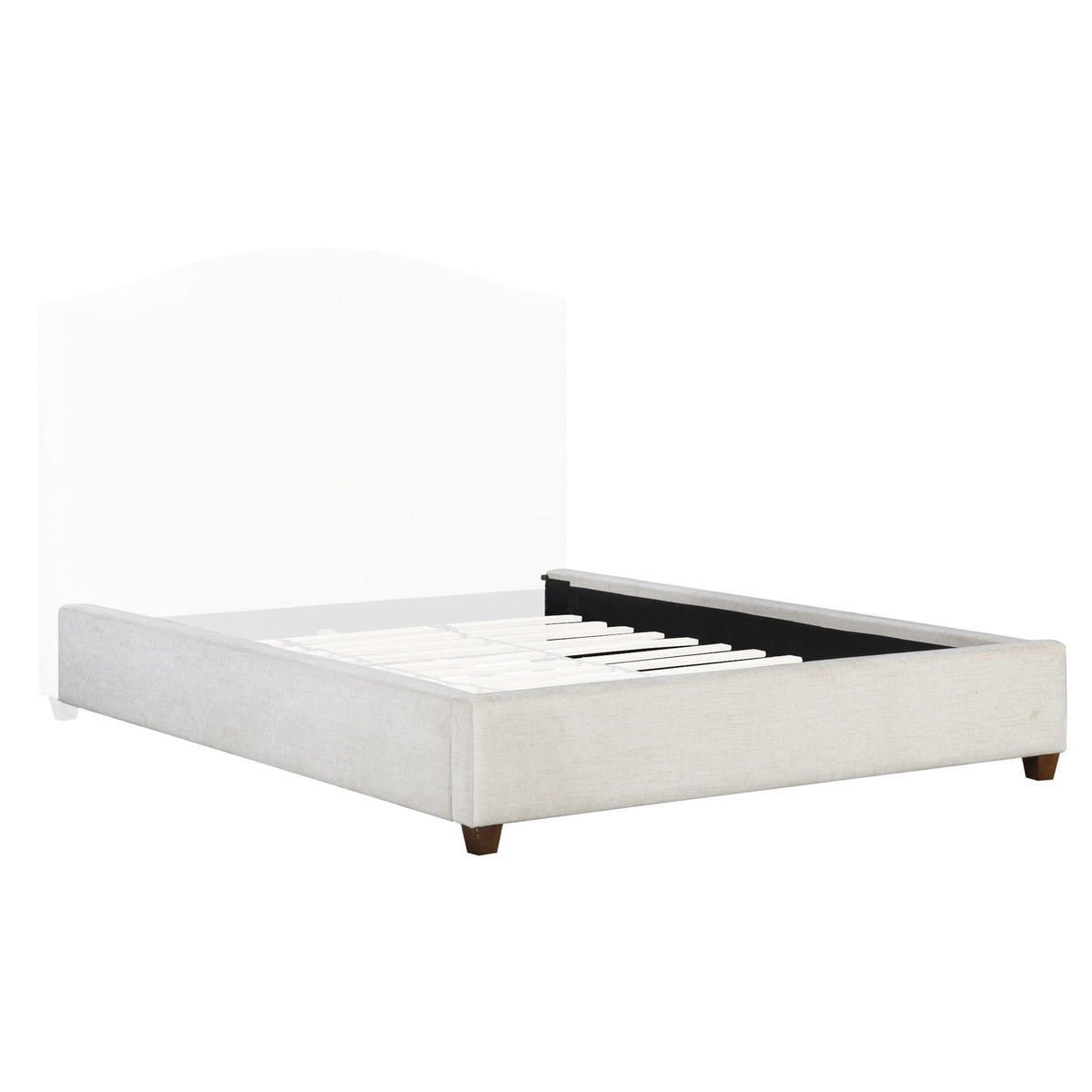 Gina - Queen Footboard And Rails - Rosemont Alabaster