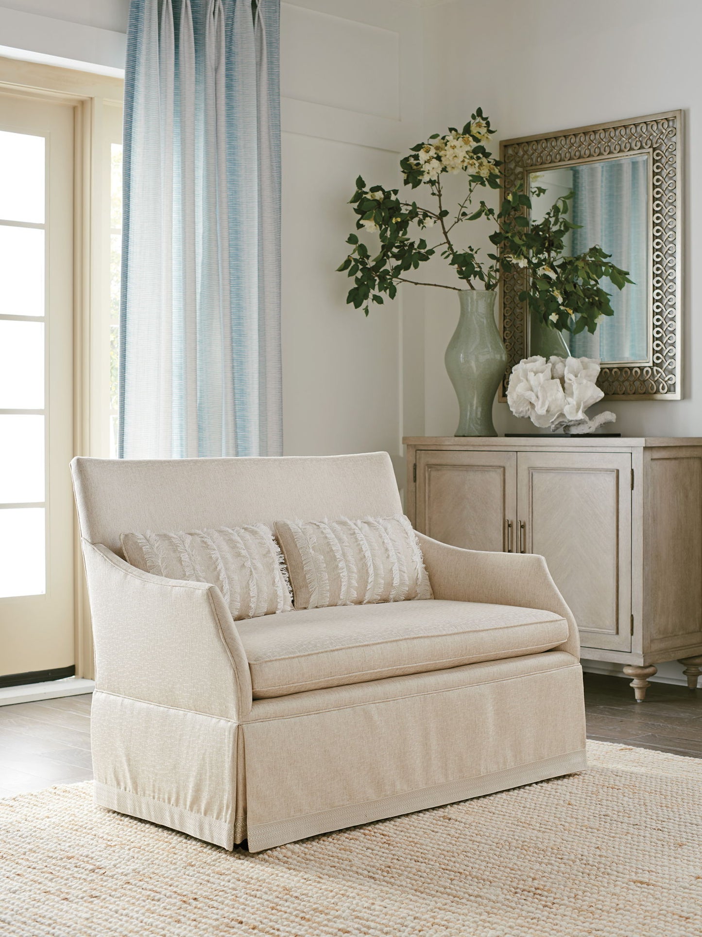 Barclay Butera Upholstery - Portshead Settee - Beige