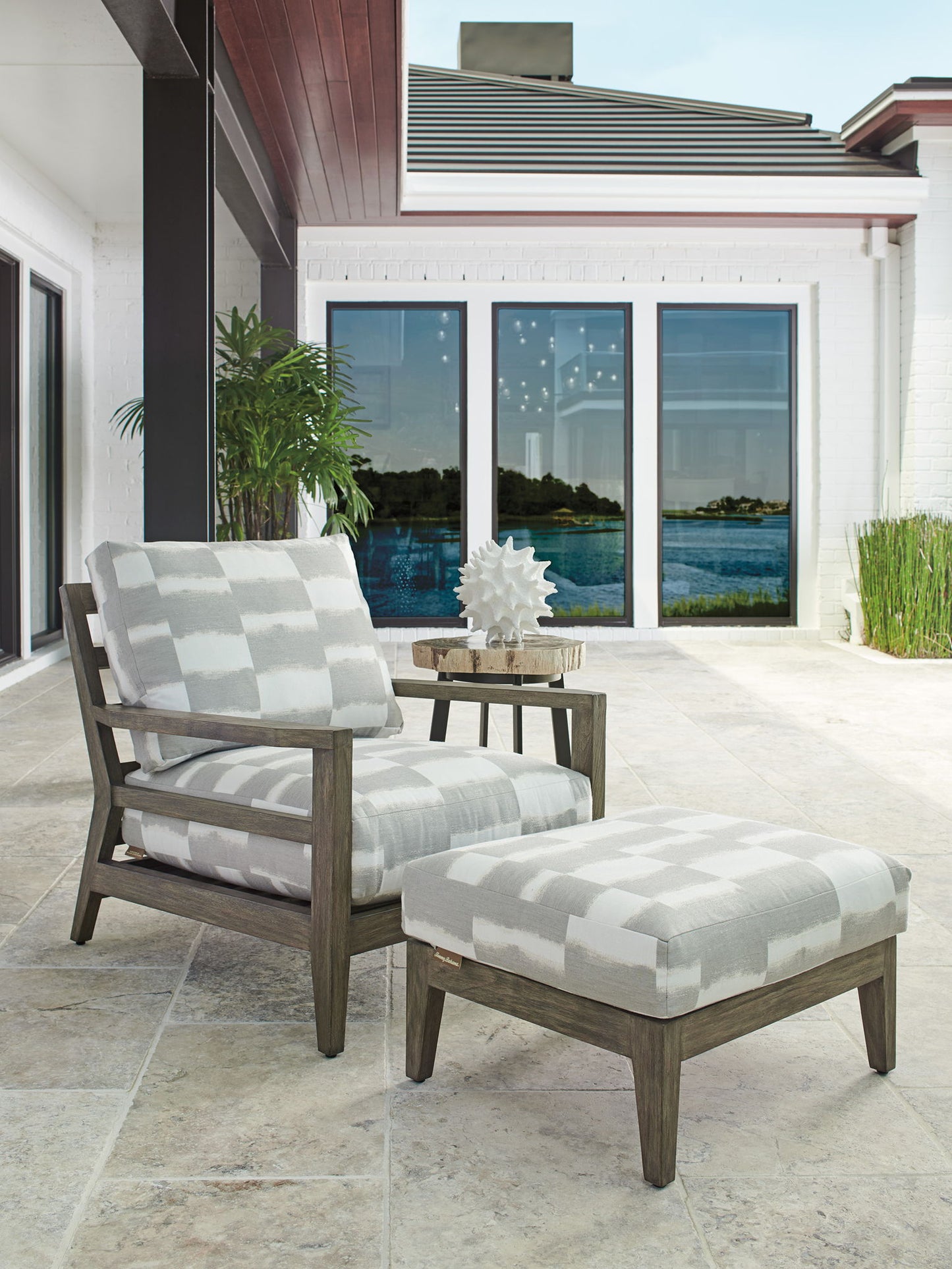 La Jolla - Ottoman - Dark Brown