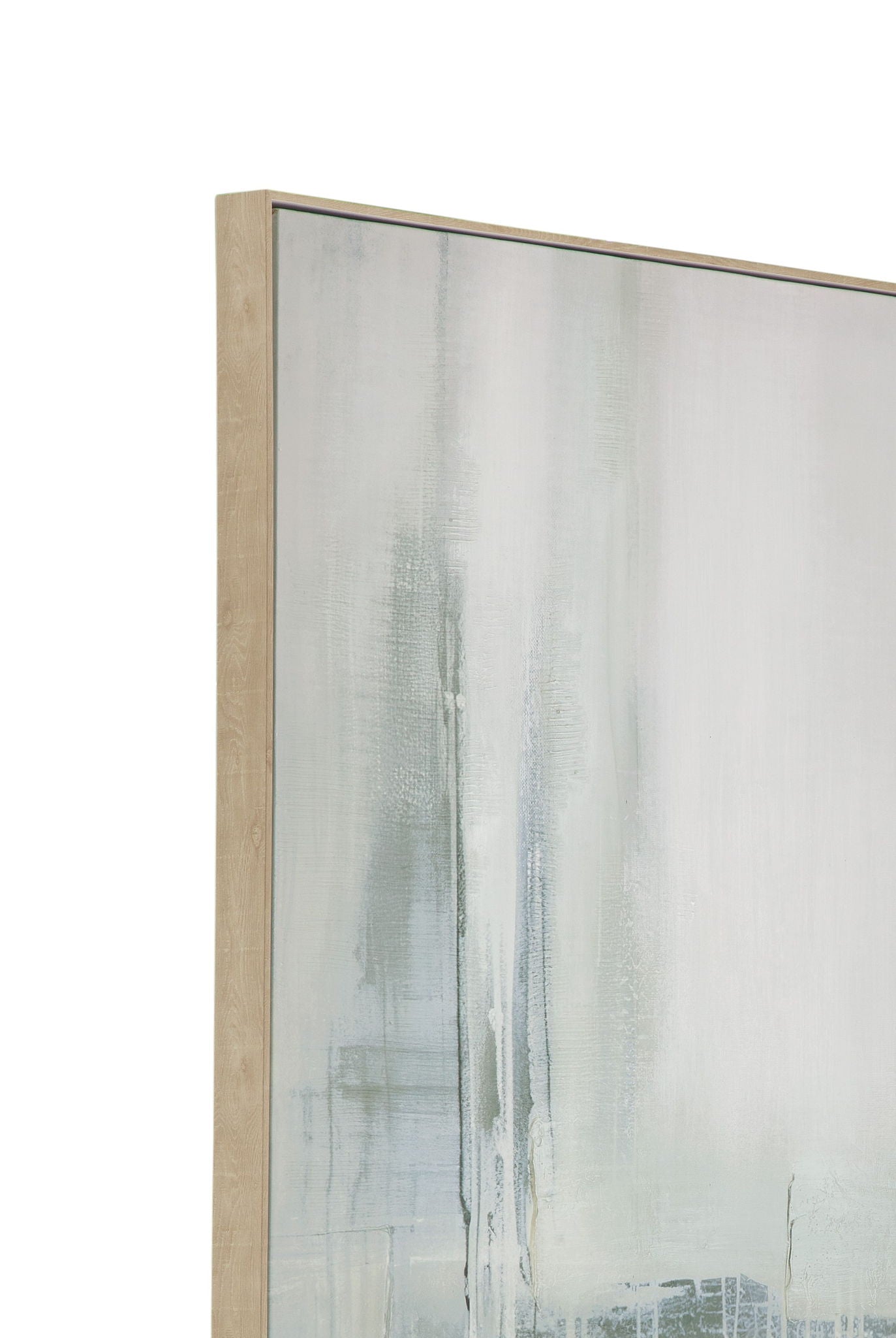 Framed Canvas Misty Crossing - Silver