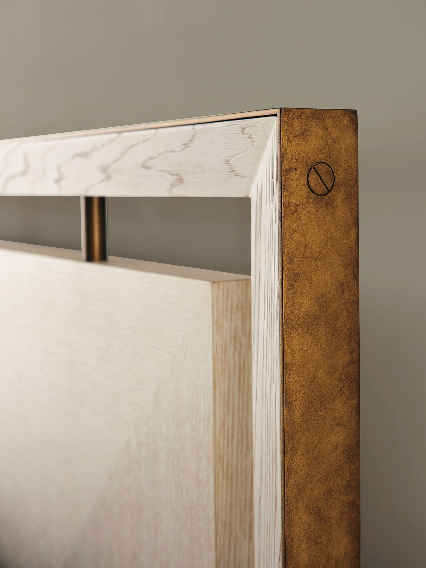 Carmel - Post Ranch Headboard 6/6 King - Beige