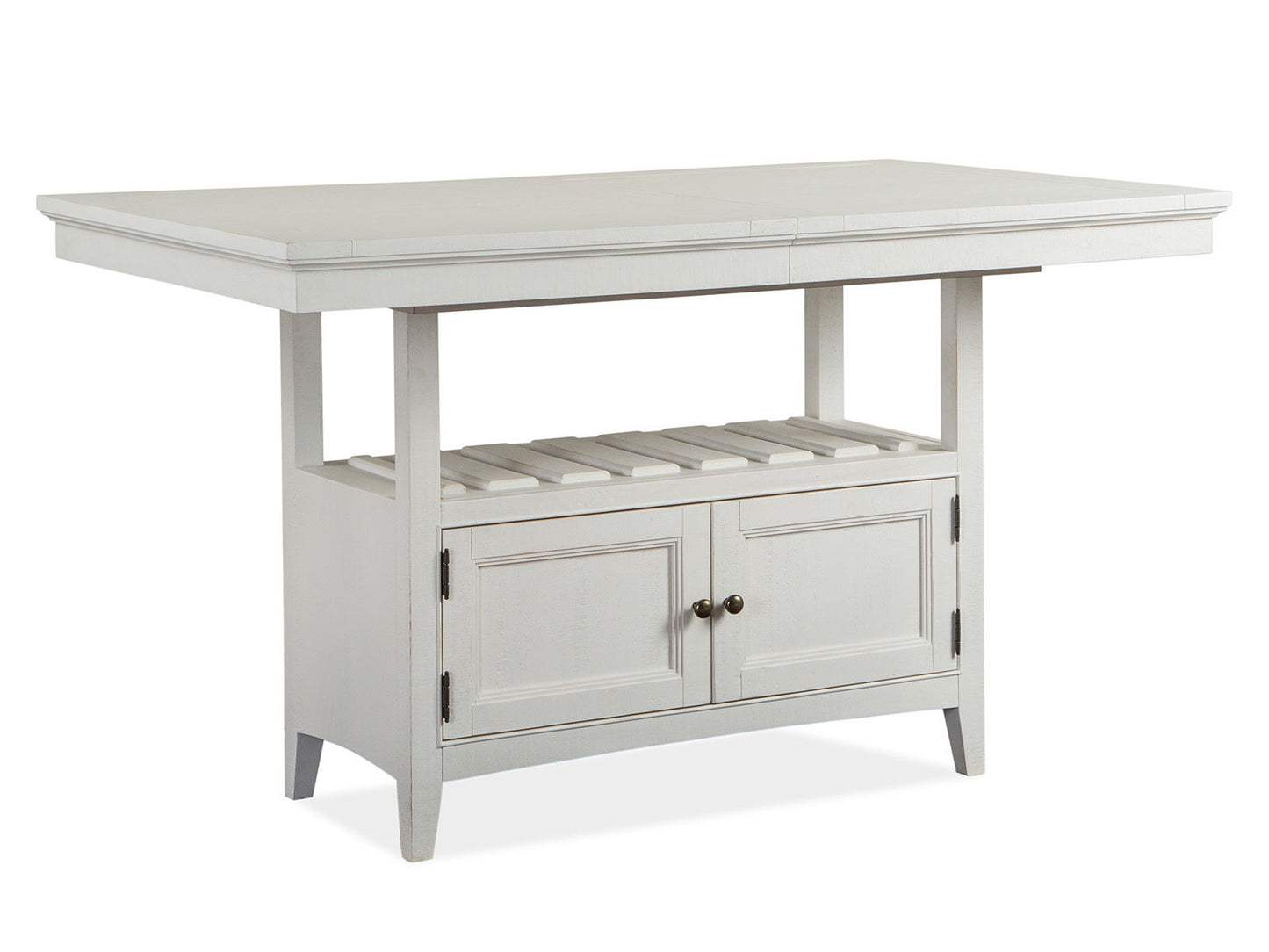 Heron Cove - Counter Dining Table Base - Chalk White