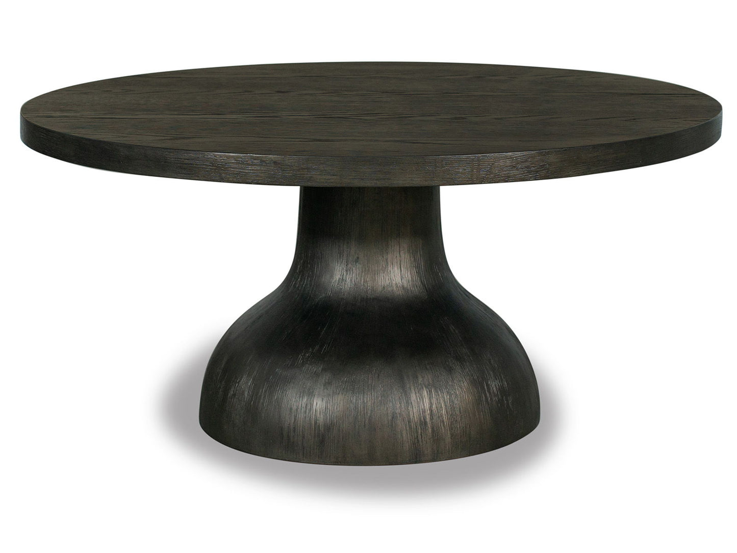 Bosley - Round Cocktail Table Base - Coffee Bean