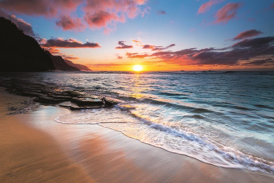 Kauai Beach By Danita Delimont (Small) - Blue