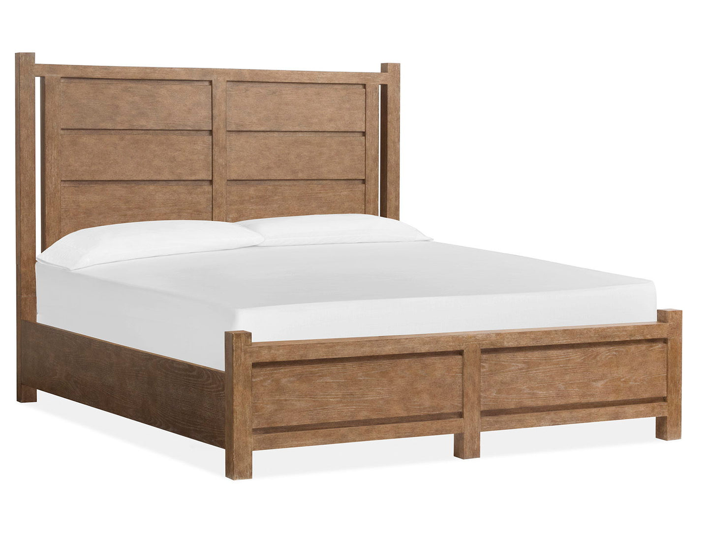 Plum Creek - King Panel Footboard - Sierra Brown