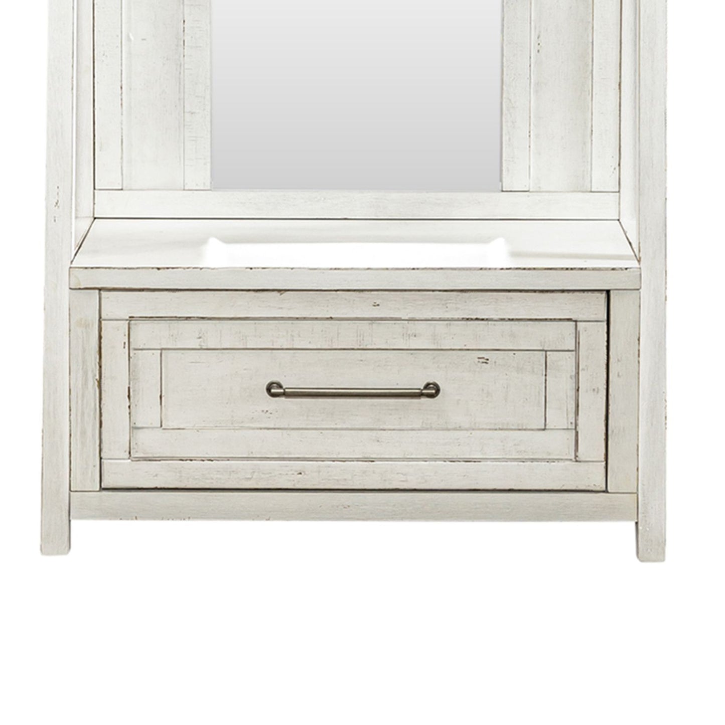 Modern Farmhouse - Hall Tree Base - White