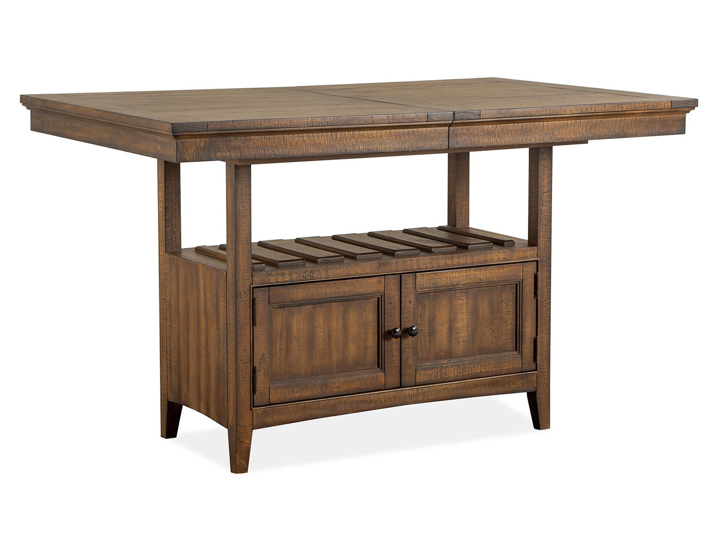 Bay Creek - Counter Dining Table Base - Toasted Nutmeg