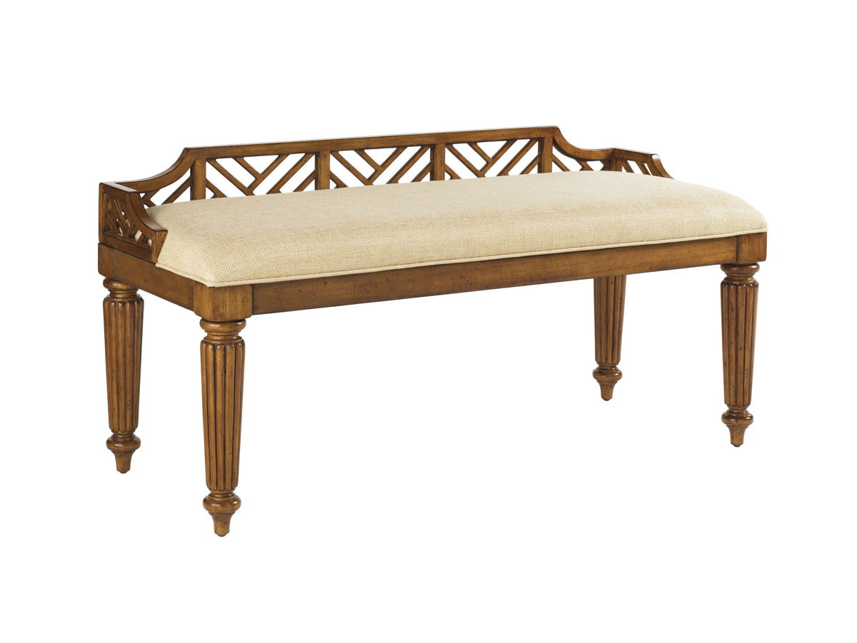 Island Estate - Plantain Bed Bench - Plantation