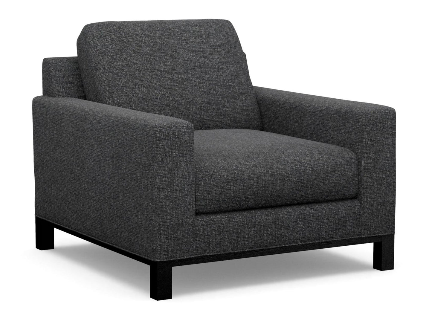 Lexington Upholstery - Chronicle Chair - Dark Gray