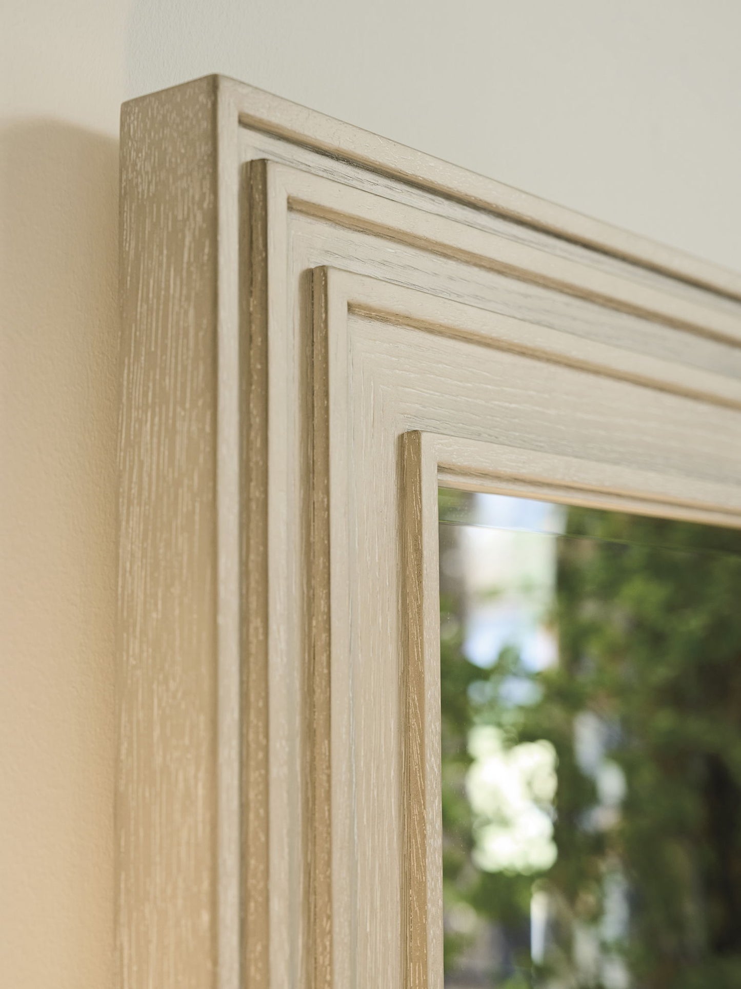 Copacabana - Solara Rectangular Mirror - White