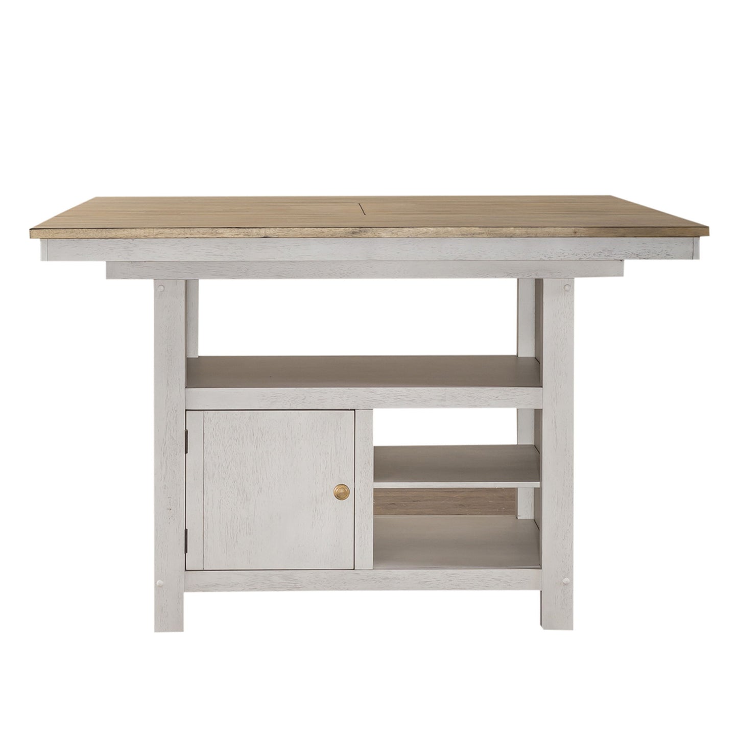 Lindsey Farm - Kitchen Island Top - Weathered White & Sandstone