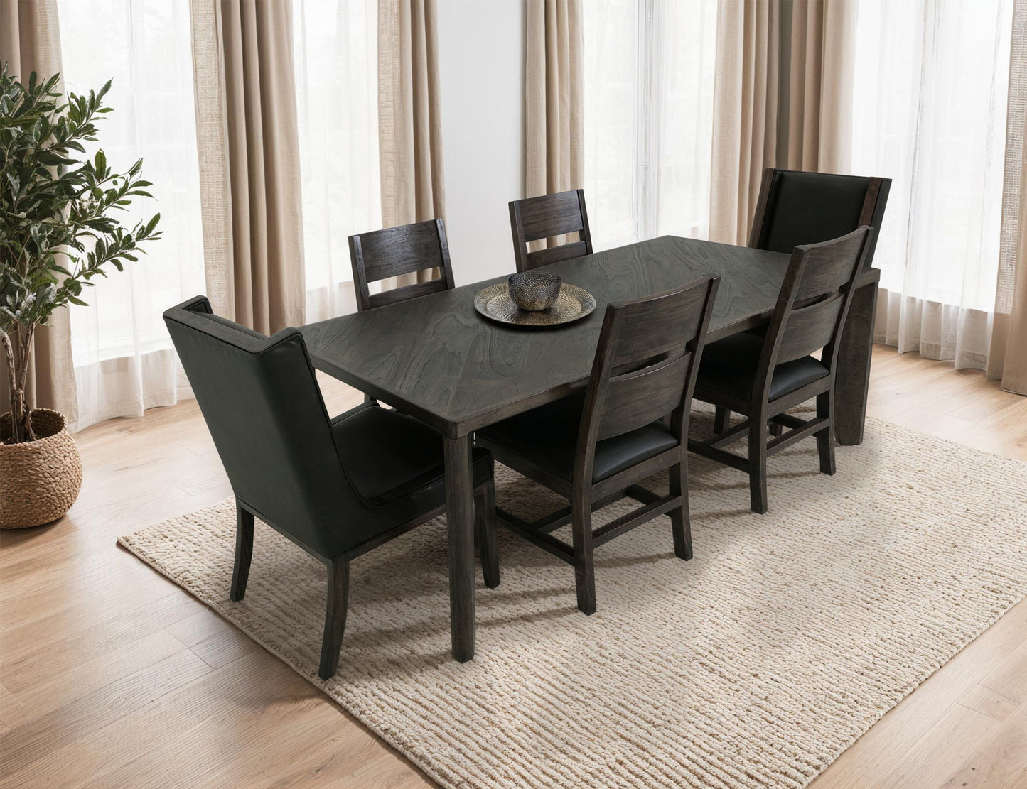 Teak - Table - Oil Black