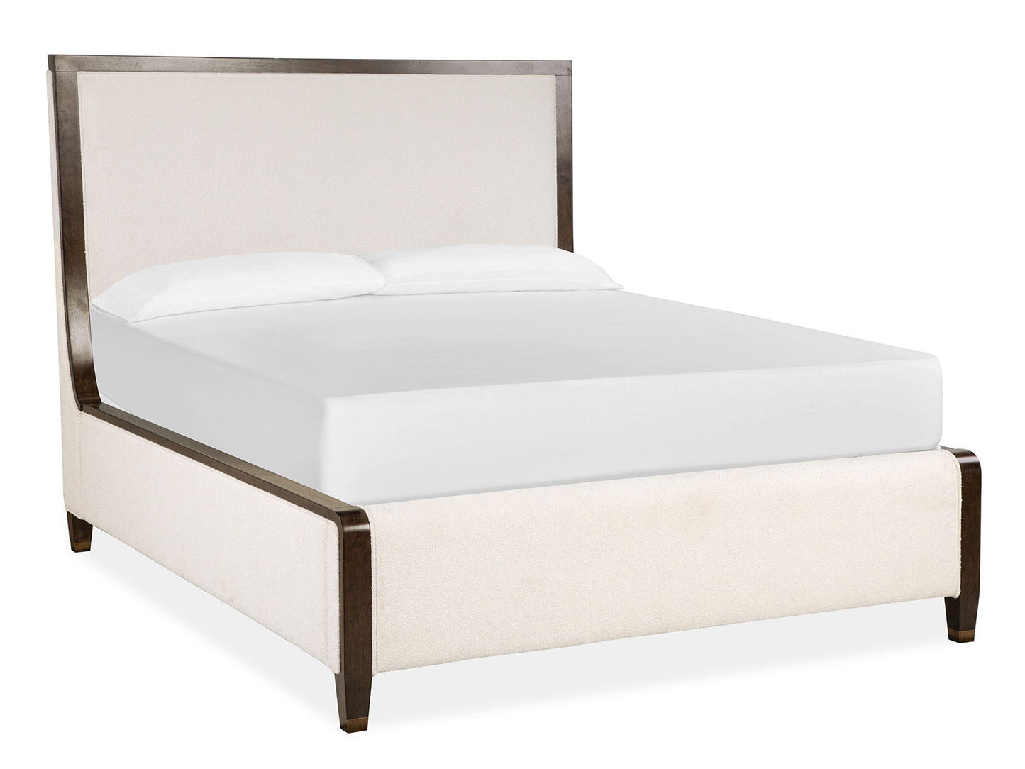 Rowan - Queen Panel Upholstered Footboard - Espresso