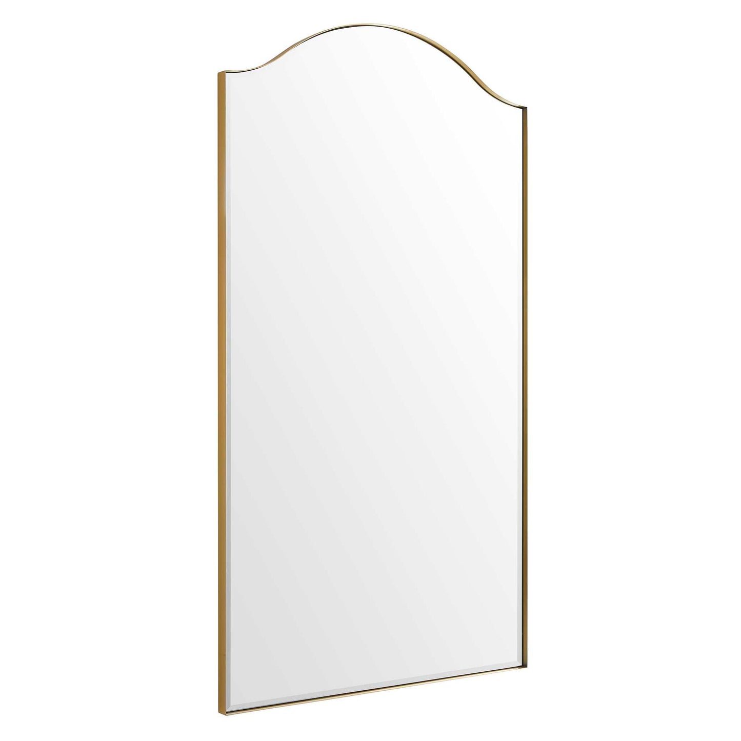 Mallorca - Arch Mirror - Brass