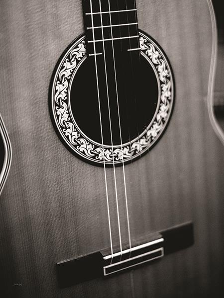 Guitar Dreams By Jennifer Rigsby (Framed) - Dark Gray