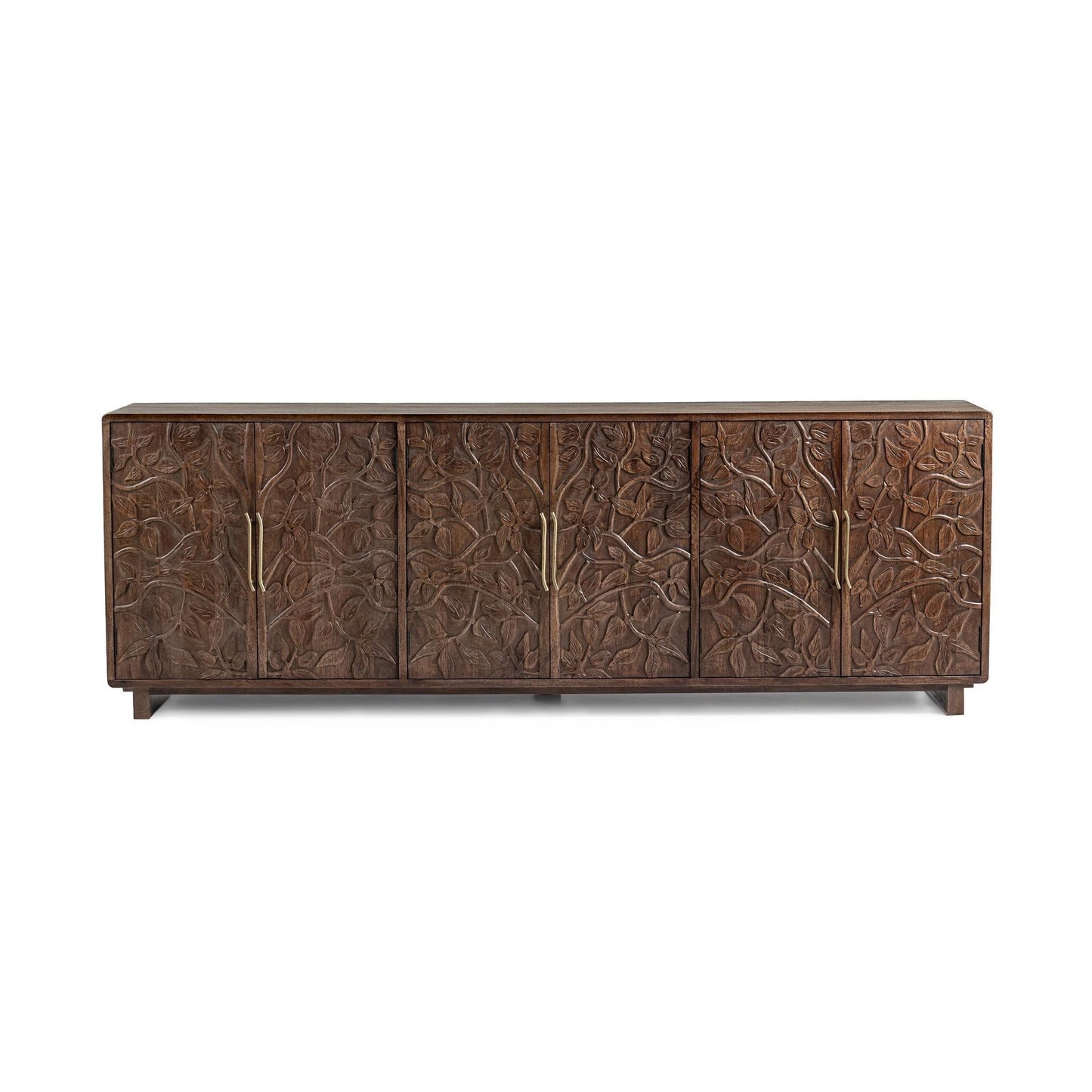 Albero - 6 Door Cabinet - Kona Brown