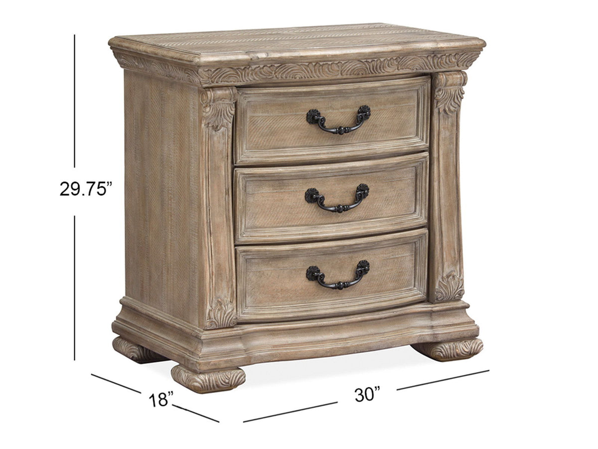 Marisol - Upholstered Sleigh Bedroom Set