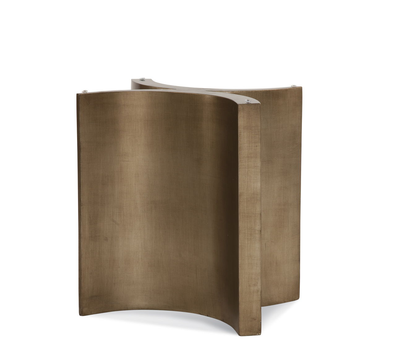 Symmetry - Round Dining Base - Brown