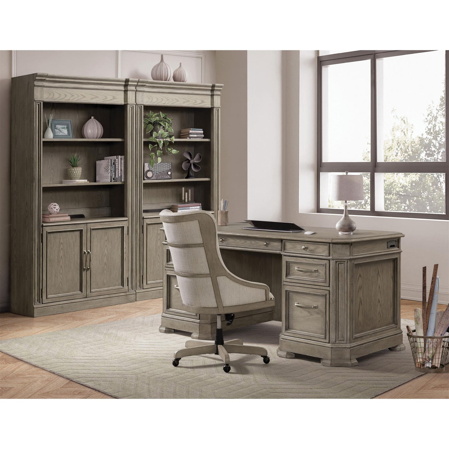 Wimberley - Executive Desk - Light Brown