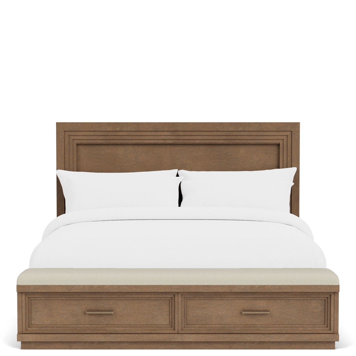Cascade - Queen Panel Footboard - Casual Mink