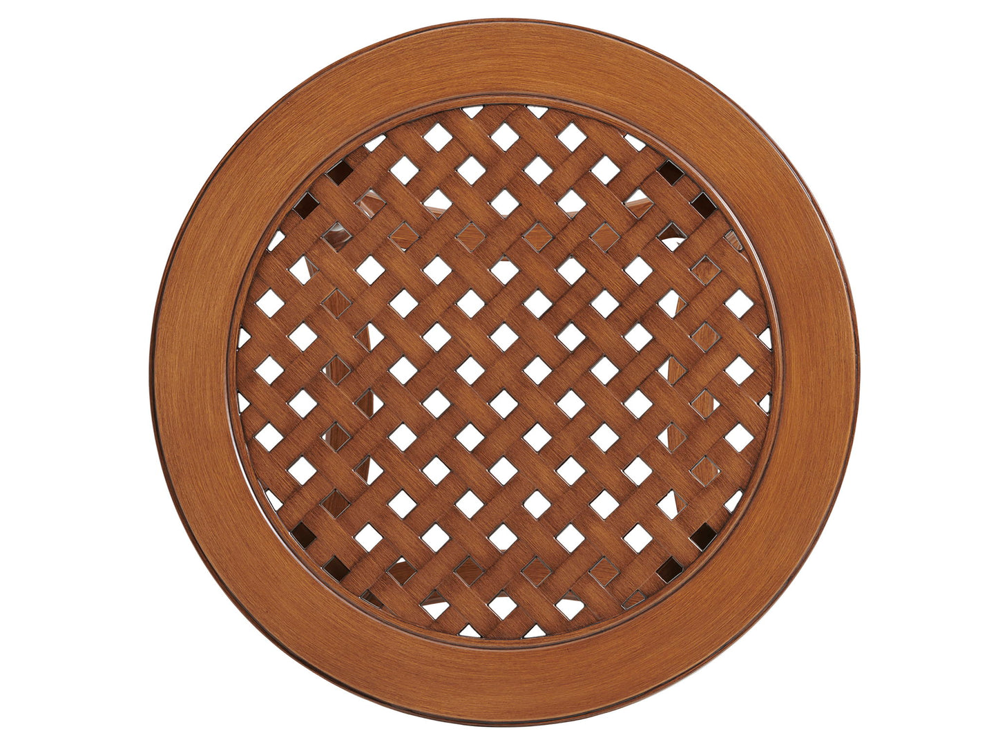 Harbor Isle - Round End Table - Dark Brown