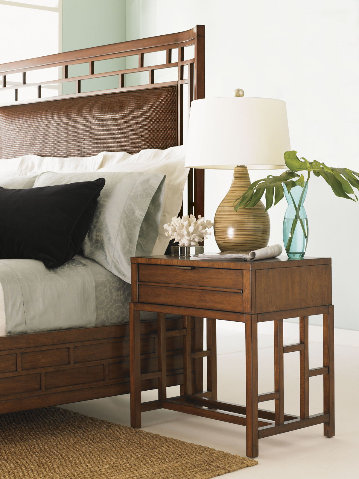 Ocean Club - Kaloa Nightstand - Dark Brown