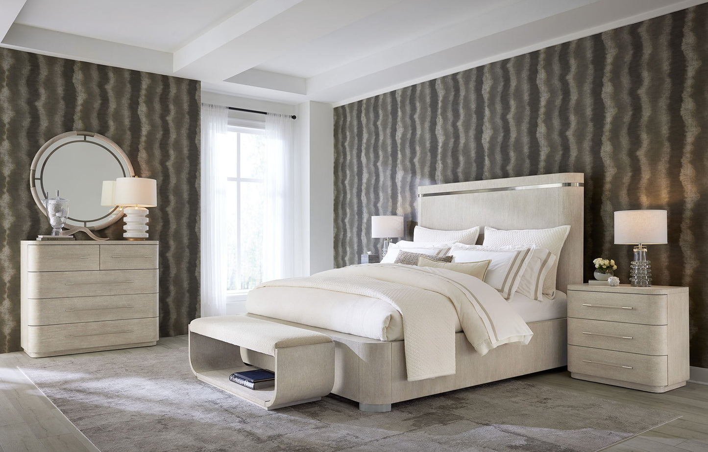 Modern Mood - Round Mirror