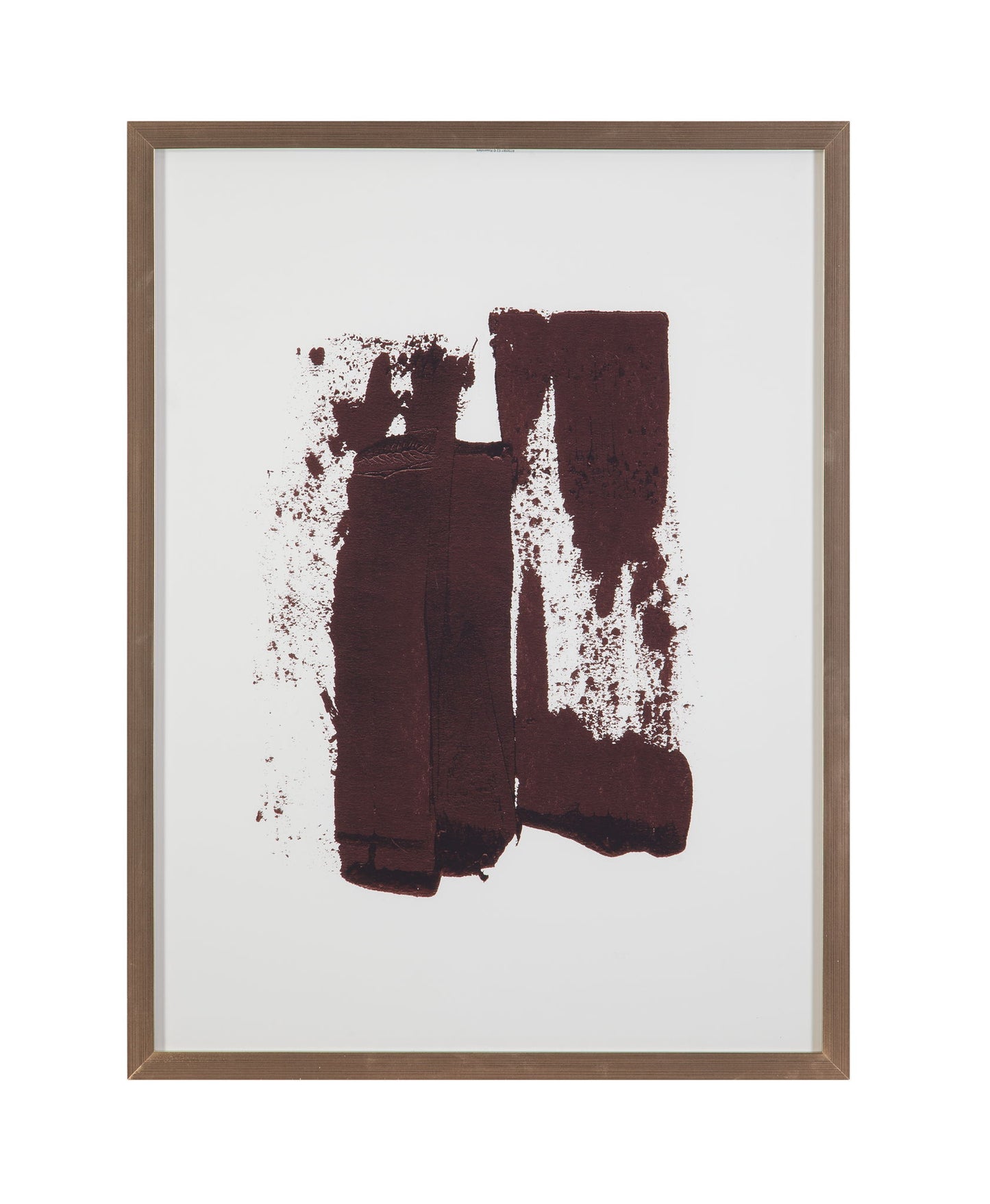 Monoliths - Contact Framed Print - Brown