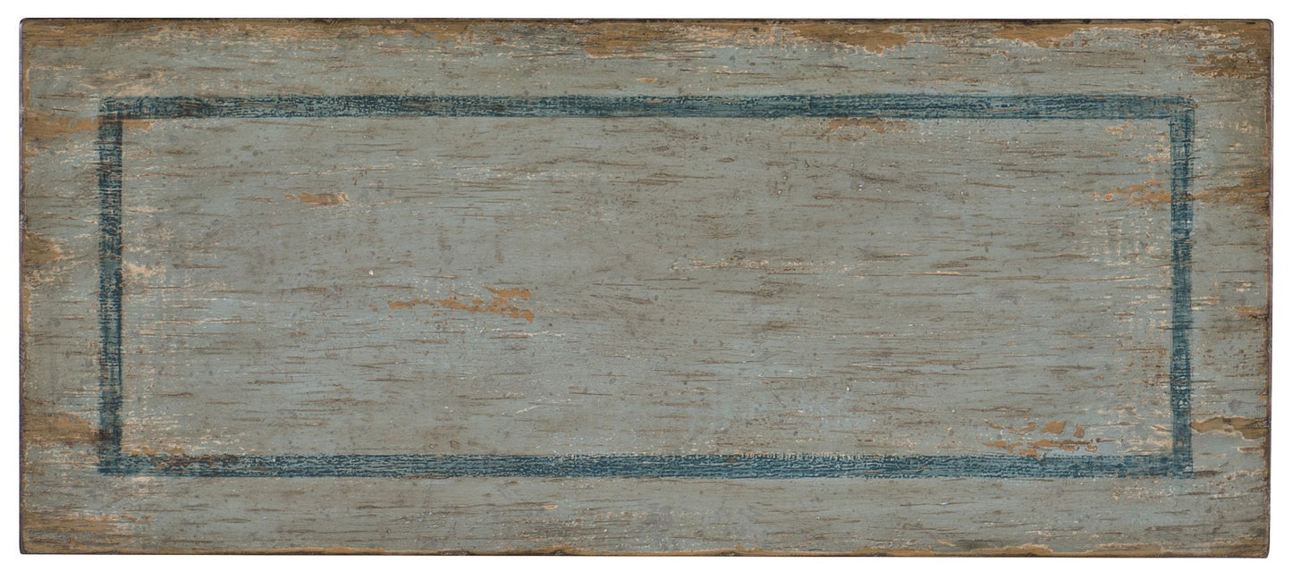 Alfresco - Costiere Chest - Light Blue / Light Brown