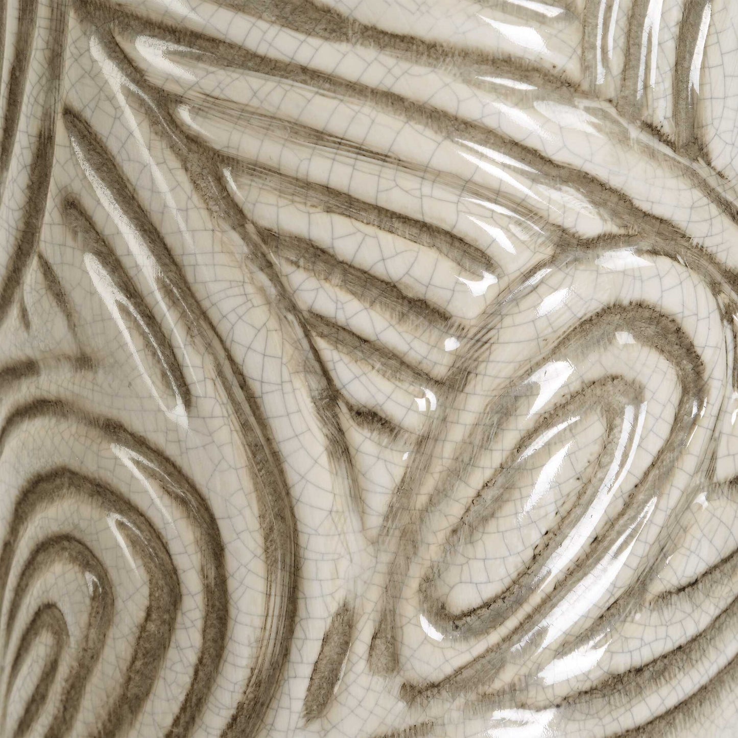 Timber - Swirl Vases (Set of 2) - Earth Tone