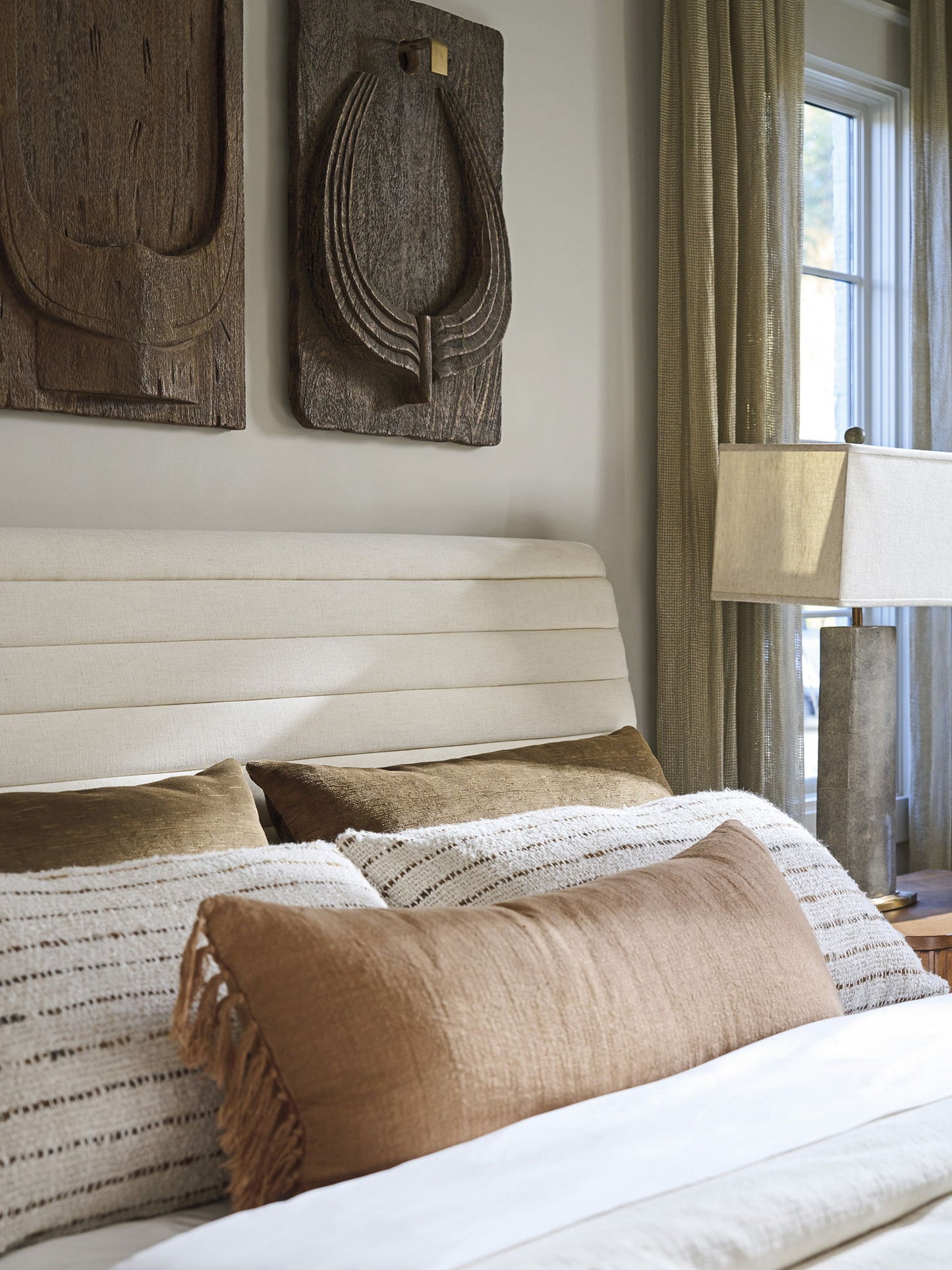 La Costa - Coronado Upholstered Headboard 6/6 King - Beige