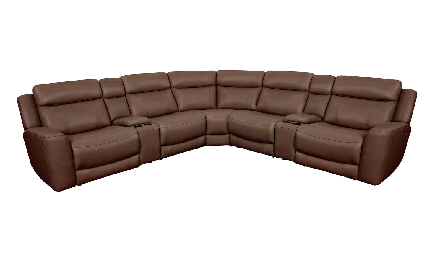 Calgary - Power Armless Recliner P2 - Autumn Umber