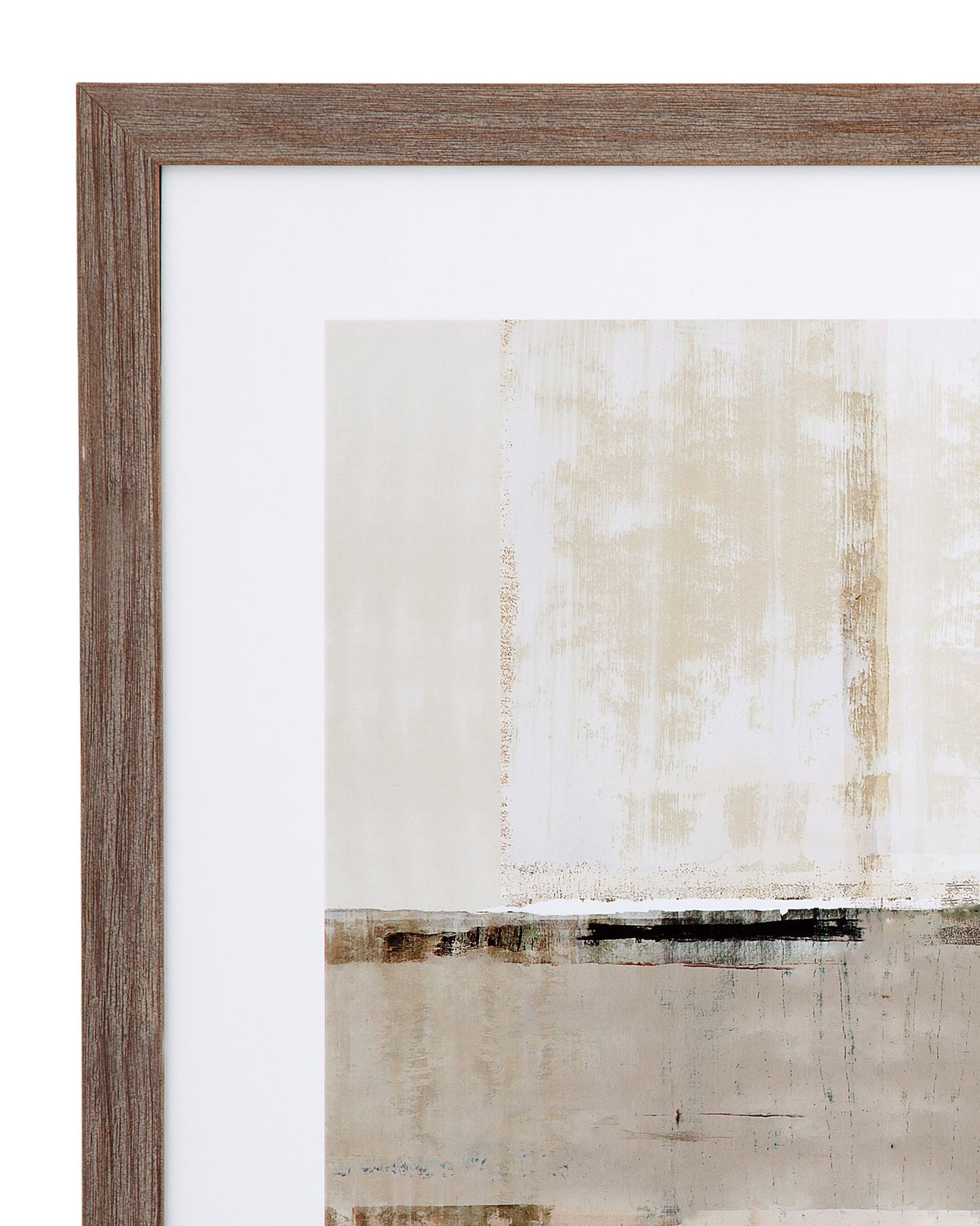 Across The Abstract Bay Wall Decor (Set of 2) - Gray