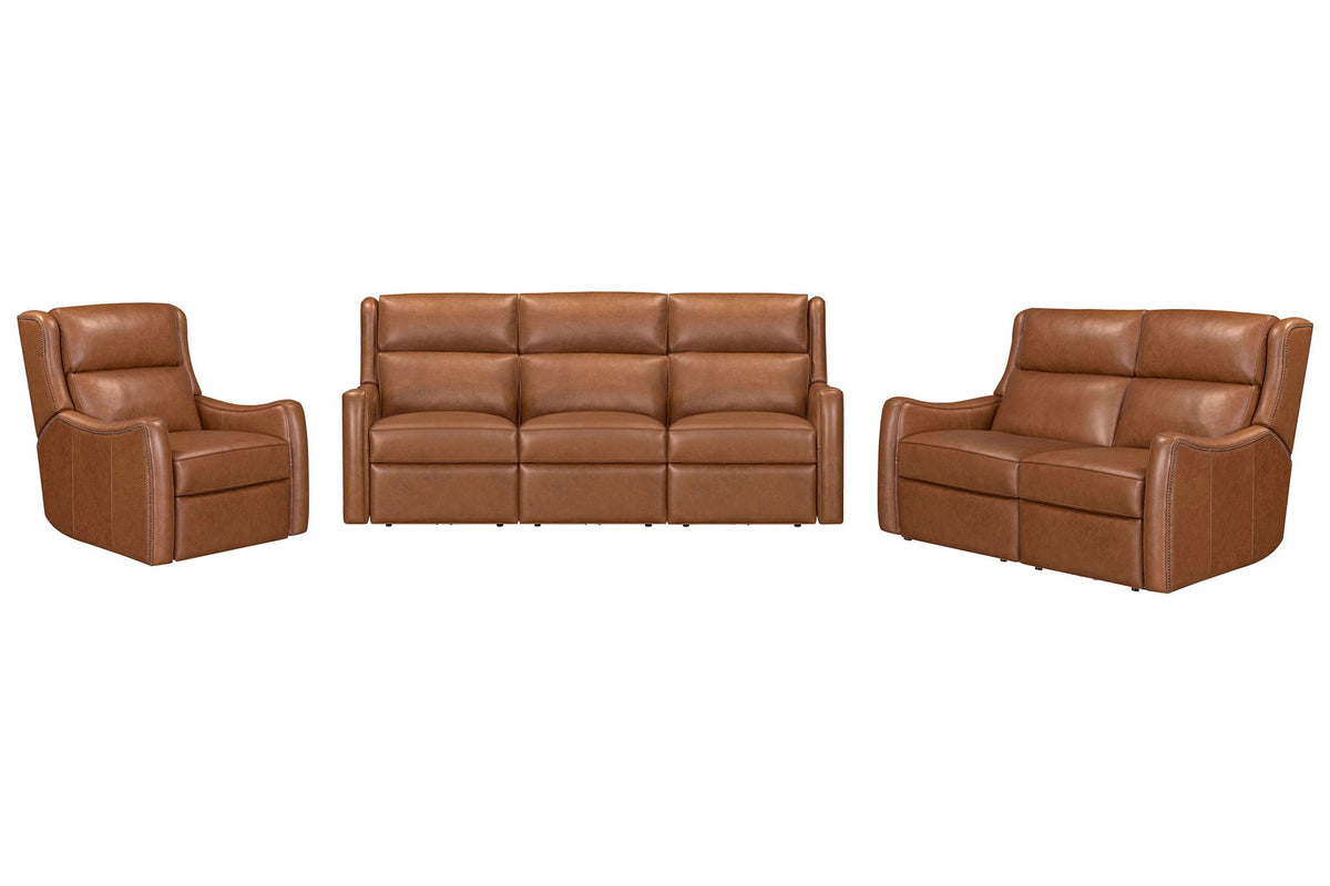 Channing - Power Zero Gravity Sofa P3 - Renaissance Cinnamon