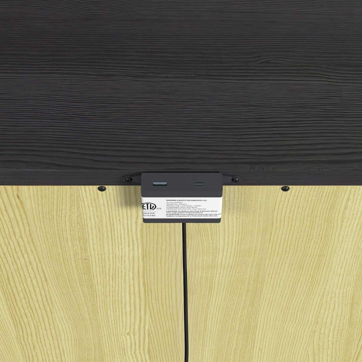 Tobias - 2-Drawer Nightstand With USB