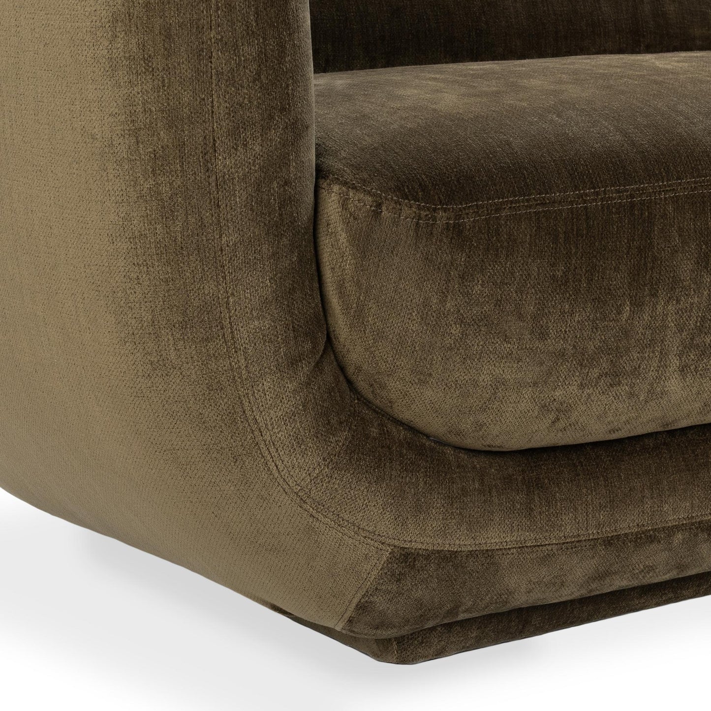 Nico - Upholstered Sofa - Olive Green
