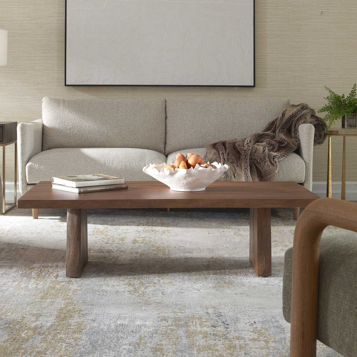 Glenmore - Wood Coffee Table - Woodtone