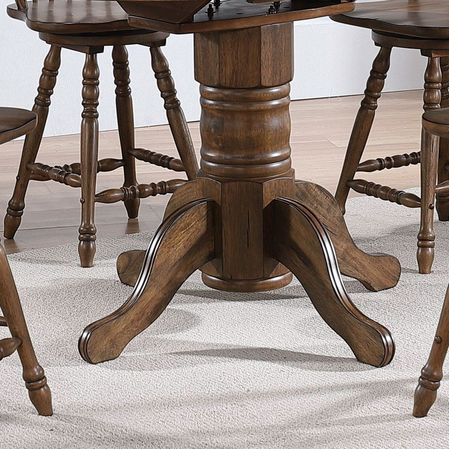 Carolina Crossing - Gathering Table Base - Antique Honey