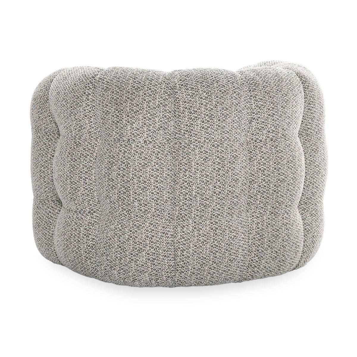 Walter - Upholstered Swivel Chair - Heathered Gray