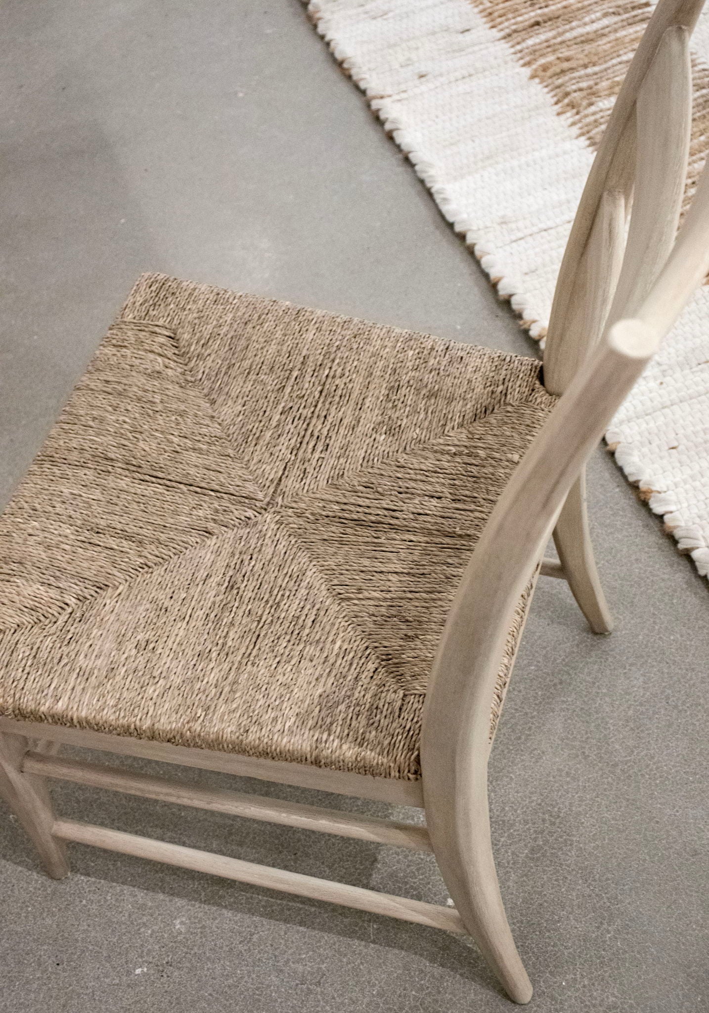 Laguna - Rush Seat Side Chair (Set of 2) - Beige